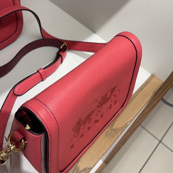 Coach Saddle Bag With Horse And Carriage - Picture 9 of 16